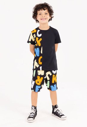 Camiseta Paq X2 Infantil Masculino Multicolor Mp 100500