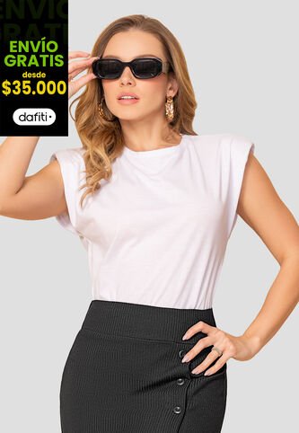 Blusa Mujer Blanco Mp 108315 MP