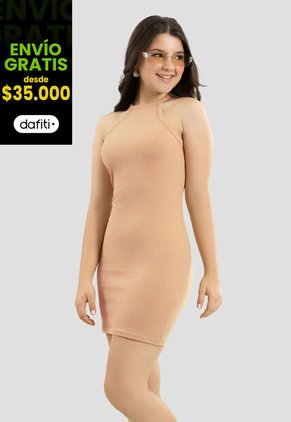 Vestido Paq X2 Infantil Femenino Multicolor Mp 104532