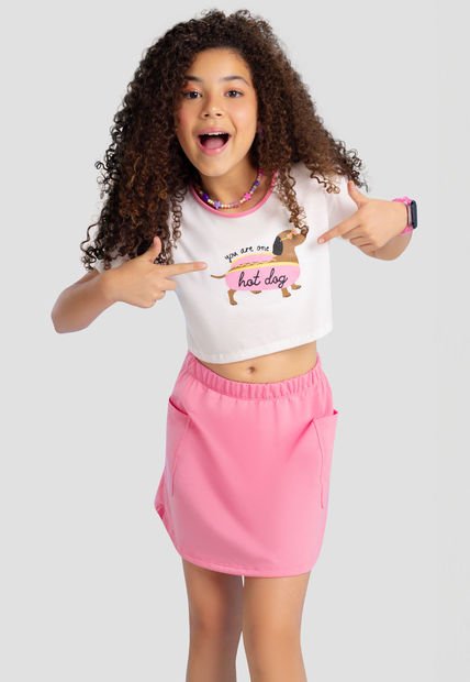 Conjunto Niñas Infantil Rosa Mp 101508