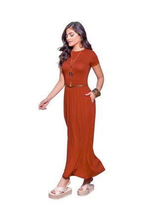 Vestido Para Mujer Terracota MP