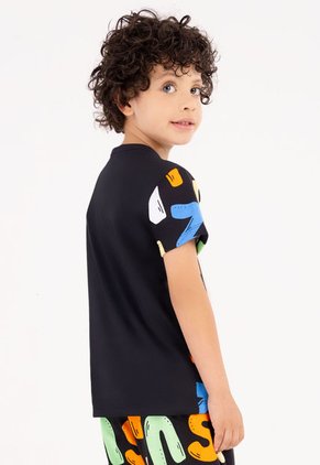 Camiseta Paq X2 Infantil Masculino Multicolor Mp 100500