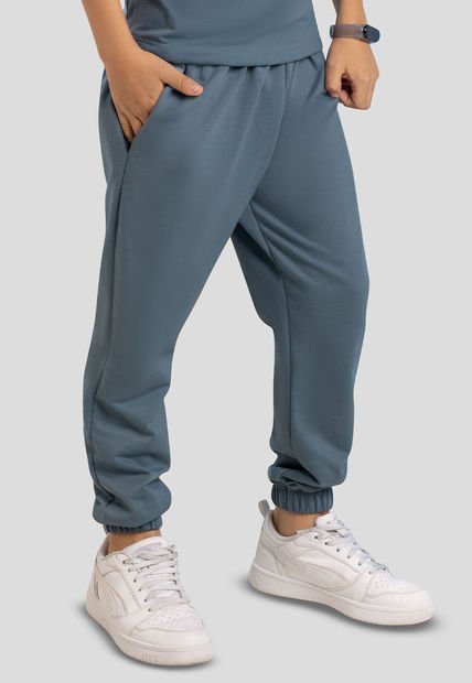 Jogger Infantil Masculino Azul Mp 101505