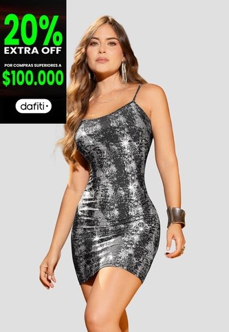 Vestido Corto Mujer Negro Mp 112826 MP