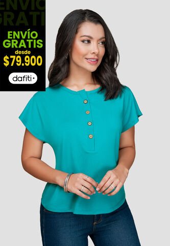 Blusa Mujer Verde Mp 103990 MP