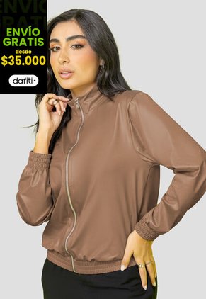 Chaqueta Mujer Chocolate Mp 108099