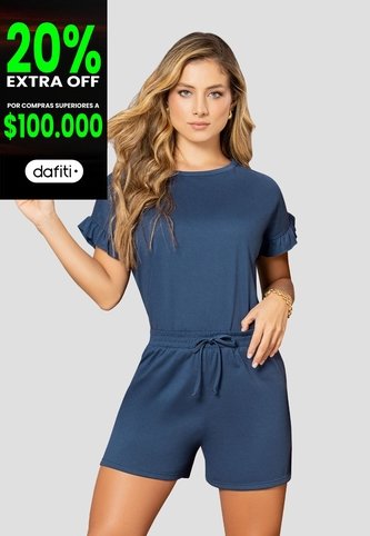 Conjunto Mujer Azul Profundo Mp 110194 MP