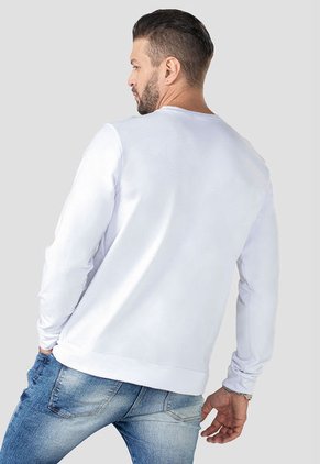 Buzo Hombre Blanco Mp 100119