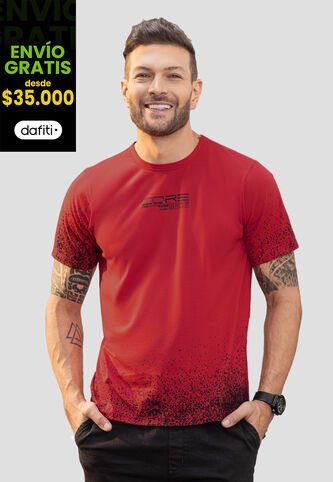 Camiseta Hombre Rojo Mp 5121 MP