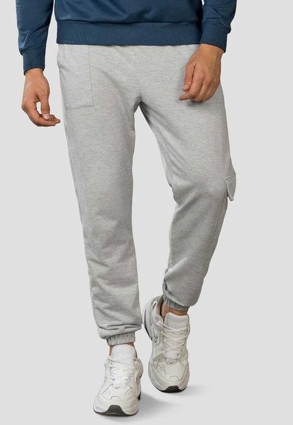 Jogger Hombre Gris Jaspe Mp 104553
