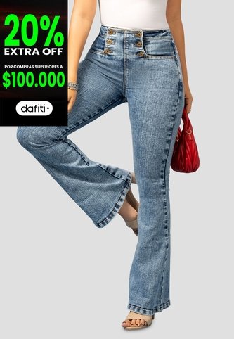 Jean Mujer Azul Mp 112374 MP