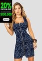 Vestido Largo Mujer Azul Oscuro Mp 112375 de MP