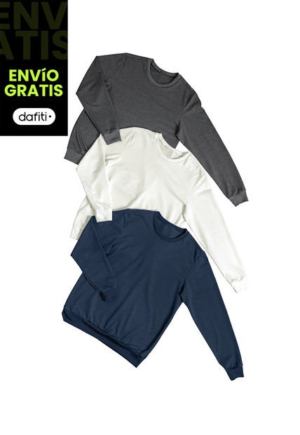 Buzo Hombre Negro Cross Mp 89493
