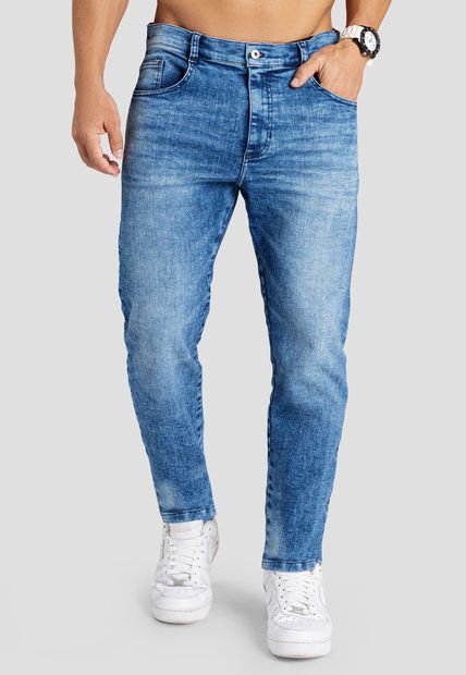 Jean Hombre Azul Medio Mp 103240