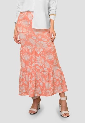 Falda Larga Mujer Estampado Mp 113842 MP