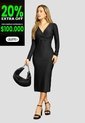 Vestido Largo Mujer Negro Mp 112224 de MP