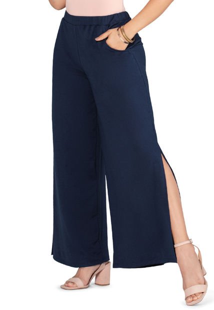 Pantalón Mujer Azul Mp 5153