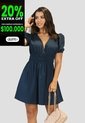 Vestido Mujer Azul Profundo Mp 112270 de MP