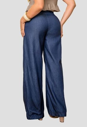 Pantalón Mujer Azul Oscuro Mp 113740