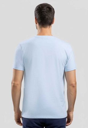 Camiseta Hombre Azul Baby Mp 113726