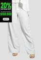 Pantalón Mujer Marfil Mp 112223 de MP