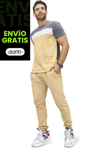 Jogger Hombre Caramelo Mp 3350 MP