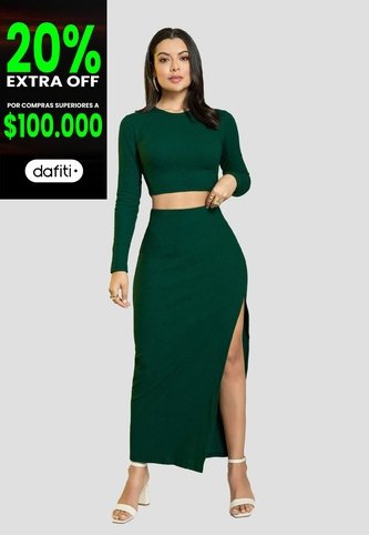 Conjunto Mujer Verde Pino Mp 105194 MP