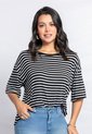 Camiseta Mujer Blanco-Negro Mp 110852 de MP