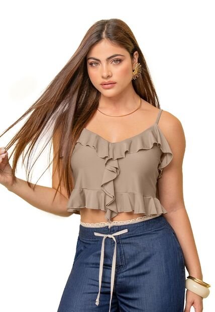 Blusa Mujer Café Pardo Mp 113745