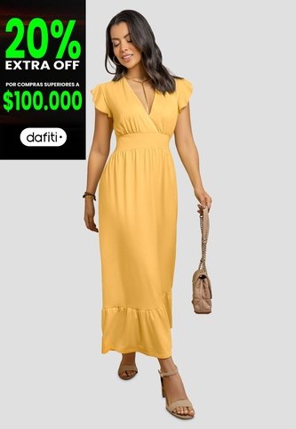 Vestido Largo Mujer Girasol Mp 869 MP