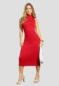 Vestido Largo Mujer Rojo Mp 1786 de MP