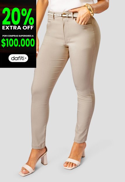 Pantalón Mujer Latte Mp 112018