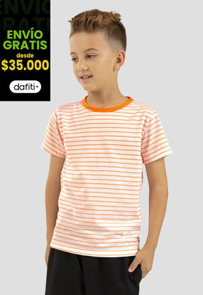Camiseta Niños Mandarina Mp 101177