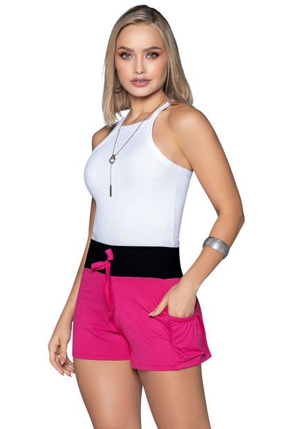 Short Mujer Fucsia Mp 32726