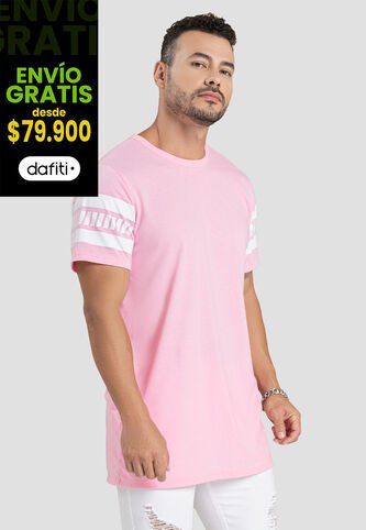 Camiseta Hombre Rosado Mp 101497 MP