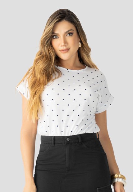 Camiseta Mujer Estampado Mp 106428