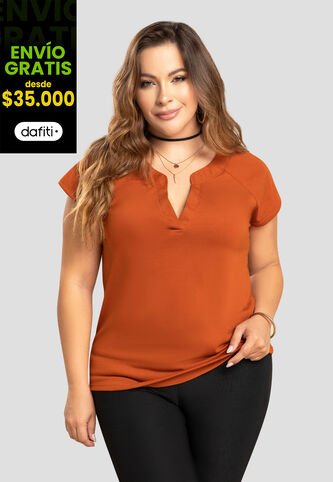 Blusa Mujer Naranja Mp 104190 MP