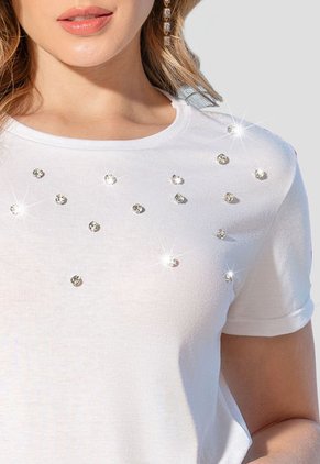 Camiseta Mujer Blanco Mp 105178