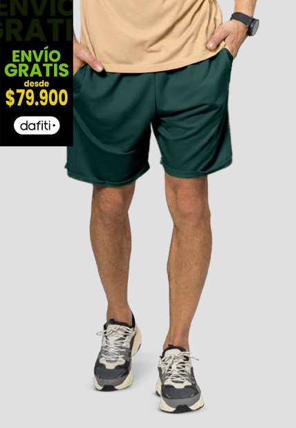 Bermuda Hombre Verde Pino Mp 100496