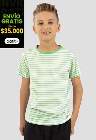 Camiseta Infantil Masculino Pistacho Mp 101176 MP