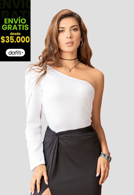 Blusa Mujer Blanco Mp 106983