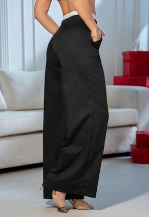 Pantalón Mujer Negro Mp 105619