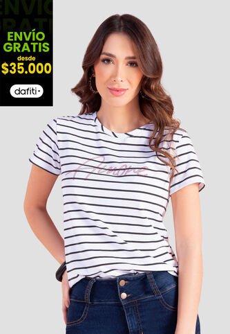 Camiseta Mujer Blanco Mp 103979 MP