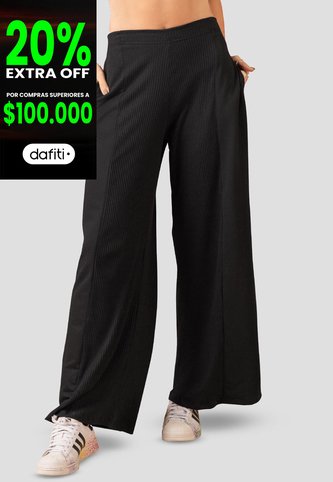Pantalón Mujer Negro Mp 102332 MP