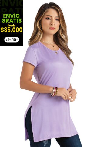 Blusón Mujer Lila Mp 32998 MP