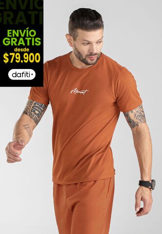 Camiseta Hombre Naranja Mp 100495 MP