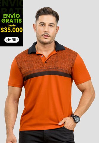 Polo Hombre Ladrillo Mp 107006 MP