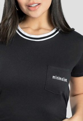 Camiseta Mujer Negro Mp 111397