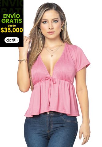 Blusa Mujer Rosa Mp 3478 MP