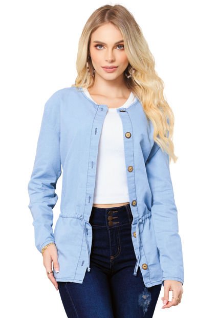 Chaqueta Mujer Azul Mp 89252